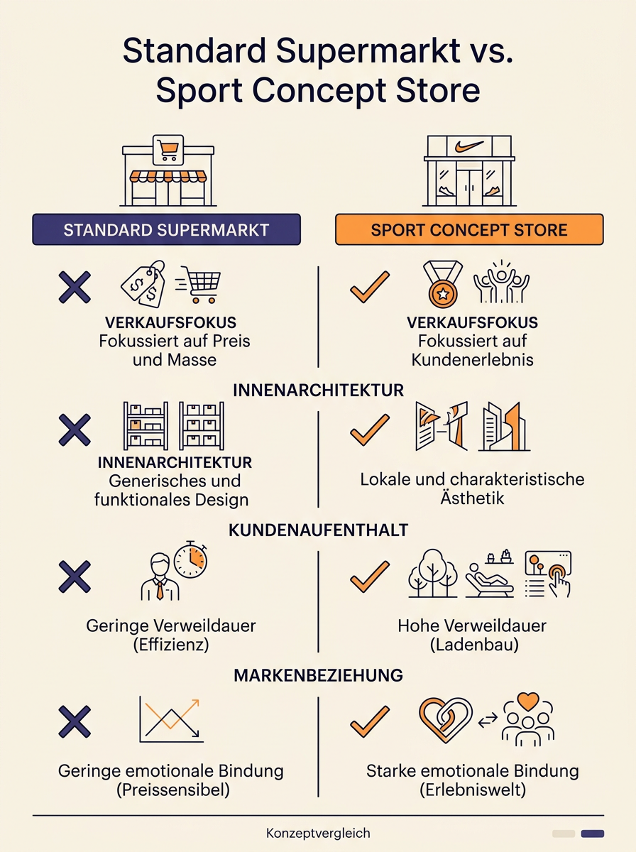 Standard Supermarkt vs. Sport Concept Store